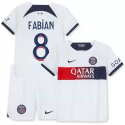 Paris Saint-Germain Fabian 8 Pelipaita Lasten Vieras 2023-2024 Paris Saint-Germain Fabian 8 Pelipaita Lasten Vieras 2023-2024
