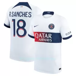 Paris Saint-Germain R.Sanches 18 Pelipaita Miesten Vieras 2023-2024 Paris Saint-Germain R.Sanches 18 Pelipaita Miesten Vieras 2023-2024