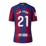 FC Barcelona Frenkie de Jong 21 Pelipaita Miesten Koti 2023-2024