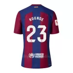 FC Barcelona Kounde 23 Pelipaita Miesten Koti 2023-2024