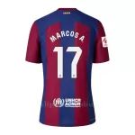 FC Barcelona Marcos A. 17 Pelipaita Miesten Koti 2023-2024