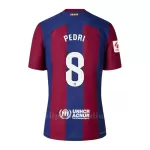 FC Barcelona Pedri 8 Pelipaita Miesten Koti 2023-2024