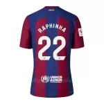 FC Barcelona Raphinha 22 Pelipaita Miesten Koti 2023-2024