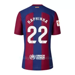 FC Barcelona Raphinha 22 Pelipaita Miesten Koti 2023-2024 FC Barcelona Raphinha 22 Pelipaita Miesten Koti 2023-2024