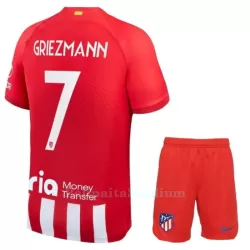 Atlético Madrid Griezmann 7 Pelipaita Lasten Koti 2023-2024 Atlético Madrid Griezmann 7 Pelipaita Lasten Koti 2023-2024