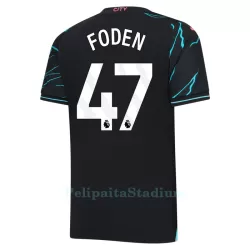 Manchester City Foden 47 Pelipaita Miesten Kolmas 2023-2024 Manchester City Foden 47 Pelipaita Miesten Kolmas 2023-2024