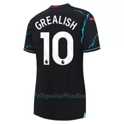 Manchester City Grealish 10 Pelipaita Naisten Kolmas 2023-2024 Manchester City Grealish 10 Pelipaita Naisten Kolmas 2023-2024