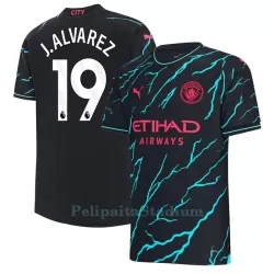 Manchester City J. Alvarez 19 Pelipaita Miesten Kolmas 2023-2024 Manchester City J. Alvarez 19 Pelipaita Miesten Kolmas 2023-2024