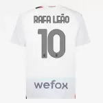 AC Milan Rafael Leao 10 Pelipaita Miesten Vieras 2023-2024