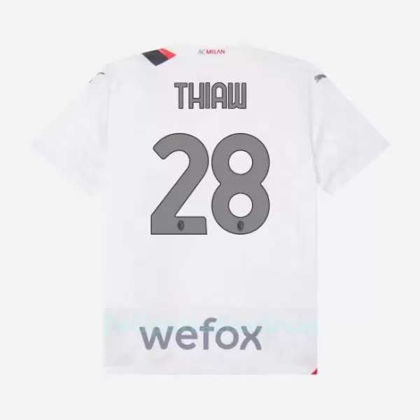AC Milan Thiaw 28 Pelipaita Lasten Vieras 2023-2024