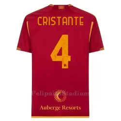 AS Roma Cristante 4 Pelipaita Miesten Koti 2023-2024 AS Roma Cristante 4 Pelipaita Miesten Koti 2023-2024