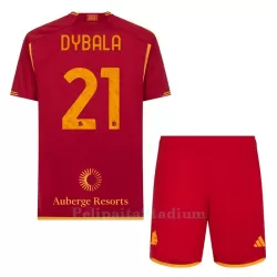 AS Roma Dybala 21 Pelipaita Lasten Koti 2023-2024 AS Roma Dybala 21 Pelipaita Lasten Koti 2023-2024