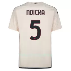 AS Roma Ndicka 5 Pelipaita Miesten Vieras 2023-2024 AS Roma Ndicka 5 Pelipaita Miesten Vieras 2023-2024