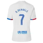 FC Barcelona O. Dembele 7 Pelipaita Miesten Vieras 2023-2024