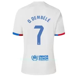 FC Barcelona O. Dembele 7 Pelipaita Miesten Vieras 2023-2024 FC Barcelona O. Dembele 7 Pelipaita Miesten Vieras 2023-2024