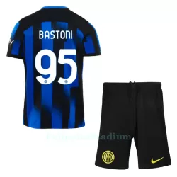 Inter Milan Bastoni 95 Pelipaita Lasten Koti 2023-2024 Inter Milan Bastoni 95 Pelipaita Lasten Koti 2023-2024