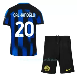 Inter Milan Calhanoglu 20 Pelipaita Lasten Koti 2023-2024 Inter Milan Calhanoglu 20 Pelipaita Lasten Koti 2023-2024
