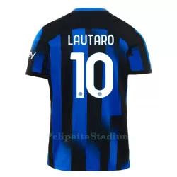 Inter Milan Lautaro Martinez 10 Pelipaita Miesten Koti 2023-2024 Inter Milan Lautaro Martinez 10 Pelipaita Miesten Koti 2023-2024