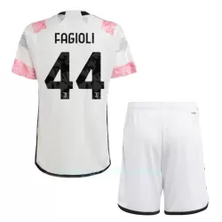 Juventus Fagioli 44 Pelipaita Lasten Vieras 2023-2024 Juventus Fagioli 44 Pelipaita Lasten Vieras 2023-2024