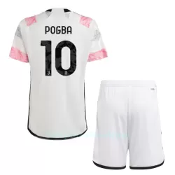 Juventus Pogba 10 Pelipaita Lasten Vieras 2023-2024 Juventus Pogba 10 Pelipaita Lasten Vieras 2023-2024