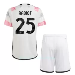 Juventus Rabiot 25 Pelipaita Lasten Vieras 2023-2024 Juventus Rabiot 25 Pelipaita Lasten Vieras 2023-2024