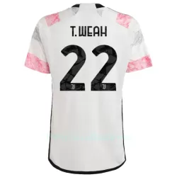 Juventus T. Weah 22 Pelipaita Miesten Vieras 2023-2024 Juventus T. Weah 22 Pelipaita Miesten Vieras 2023-2024