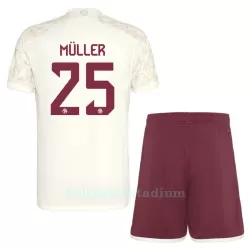 FC Bayern München Muller 25 Pelipaita Lasten Kolmas 2023-2024 FC Bayern München Muller 25 Pelipaita Lasten Kolmas 2023-2024