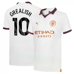 Manchester City Grealish 10 Pelipaita Miesten Vieras 2023-2024 Manchester City Grealish 10 Pelipaita Miesten Vieras 2023-2024