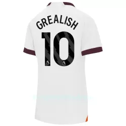 Manchester City Grealish 10 Pelipaita Naisten Vieras 2023-2024 Manchester City Grealish 10 Pelipaita Naisten Vieras 2023-2024