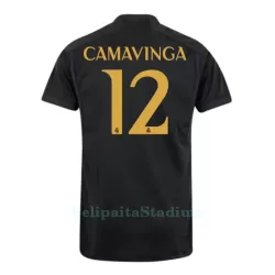 Real Madrid Camavinga 12 Pelipaita Miesten Kolmas 2023-2024 Real Madrid Camavinga 12 Pelipaita Miesten Kolmas 2023-2024