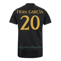 Real Madrid Fran Garcia 20 Pelipaita Miesten Kolmas 2023-2024 Real Madrid Fran Garcia 20 Pelipaita Miesten Kolmas 2023-2024