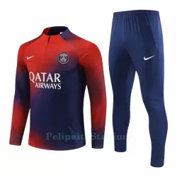 Paris Saint-Germain Miesten Harjoittelu Verryttelypuku Neljännes Zip 2023-2024 Punainen Paris Saint-Germain Miesten Harjoittelu Verryttelypuku Neljännes Zip 2023-2024 Punainen