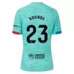 FC Barcelona Kounde 23 Pelipaita Miesten Kolmas 2023-2024