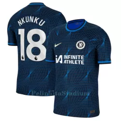 Chelsea Nkunku 18 Pelipaita Miesten Vieras 2023-2024 Chelsea Nkunku 18 Pelipaita Miesten Vieras 2023-2024