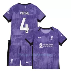 Liverpool Virgil 4 Pelipaita Lasten Kolmas 2023-2024 Liverpool Virgil 4 Pelipaita Lasten Kolmas 2023-2024