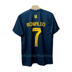 Al-Nassr FC Ronaldo 7 Pelipaita Miesten Vieras 2023-2024 Al-Nassr FC Ronaldo 7 Pelipaita Miesten Vieras 2023-2024