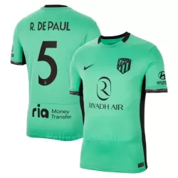 Atlético Madrid R. De Paul 5 Pelipaita Miesten Kolmas 2023-2024 Atlético Madrid R. De Paul 5 Pelipaita Miesten Kolmas 2023-2024
