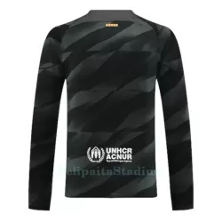 FC Barcelona Maalivahdin Pelipaita Miesten Vieras 2023-2024 Pitkähihainen