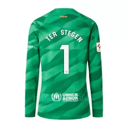 FC Barcelona Ter Stegen 1 Maalivahdin Pelipaita Miesten Koti 2023-2024 Pitkähihainen FC Barcelona Ter Stegen 1 Maalivahdin Pelipaita Miesten Koti 2023-2024 Pitkähihainen