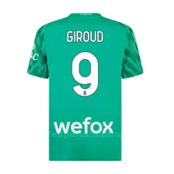 AC Milan Giroud 9 Special Maalivahdin Pelipaita Miesten Koti 2023-2024 AC Milan Giroud 9 Special Maalivahdin Pelipaita Miesten Koti 2023-2024