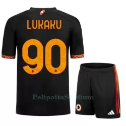AS Roma Lukaku 90 Pelipaita Lasten Kolmas 2023-2024 AS Roma Lukaku 90 Pelipaita Lasten Kolmas 2023-2024
