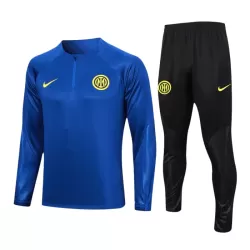 Inter Milan Miesten Harjoittelupuvut Neljännes Zip 2023-2024 Sininen Inter Milan Miesten Harjoittelupuvut Neljännes Zip 2023-2024 Sininen