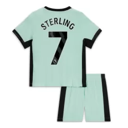 Chelsea Sterling 7 Pelipaita Lasten Kolmas 2023-2024 Chelsea Sterling 7 Pelipaita Lasten Kolmas 2023-2024