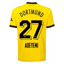Borussia Dortmund Adeyemi 27 Pelipaita Miesten Koti 2023-2024 Borussia Dortmund Adeyemi 27 Pelipaita Miesten Koti 2023-2024
