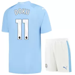 Manchester City Doku 11 Pelipaita Lasten Koti 2023-2024 Manchester City Doku 11 Pelipaita Lasten Koti 2023-2024