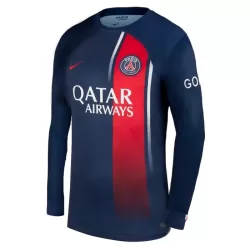 Paris Saint-Germain Pitkähihainen Pelipaita Miesten Koti 2023-2024 Paris Saint-Germain Pitkähihainen Pelipaita Miesten Koti 2023-2024