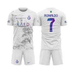 Al-Nassr FC Ronaldo 7 Pelipaita Lasten Kolmas 2023-2024 Al-Nassr FC Ronaldo 7 Pelipaita Lasten Kolmas 2023-2024