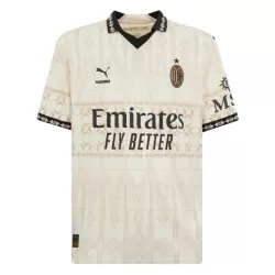 AC Milan Rafael Leao 10 Pelipaita Miesten Neljäs 2023-2024 Valkoinen