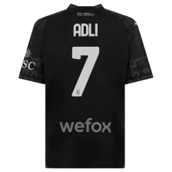 AC Milan Yacine Adli 7 Pelipaita Miesten Neljäs 2023-2024 Musta AC Milan Yacine Adli 7 Pelipaita Miesten Neljäs 2023-2024 Musta
