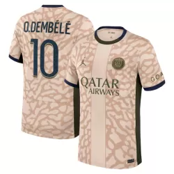 Paris Saint-Germain O. Dembele 10 Pelipaita Jordan Miesten Neljäs 2023-2024 Paris Saint-Germain O. Dembele 10 Pelipaita Jordan Miesten Neljäs 2023-2024